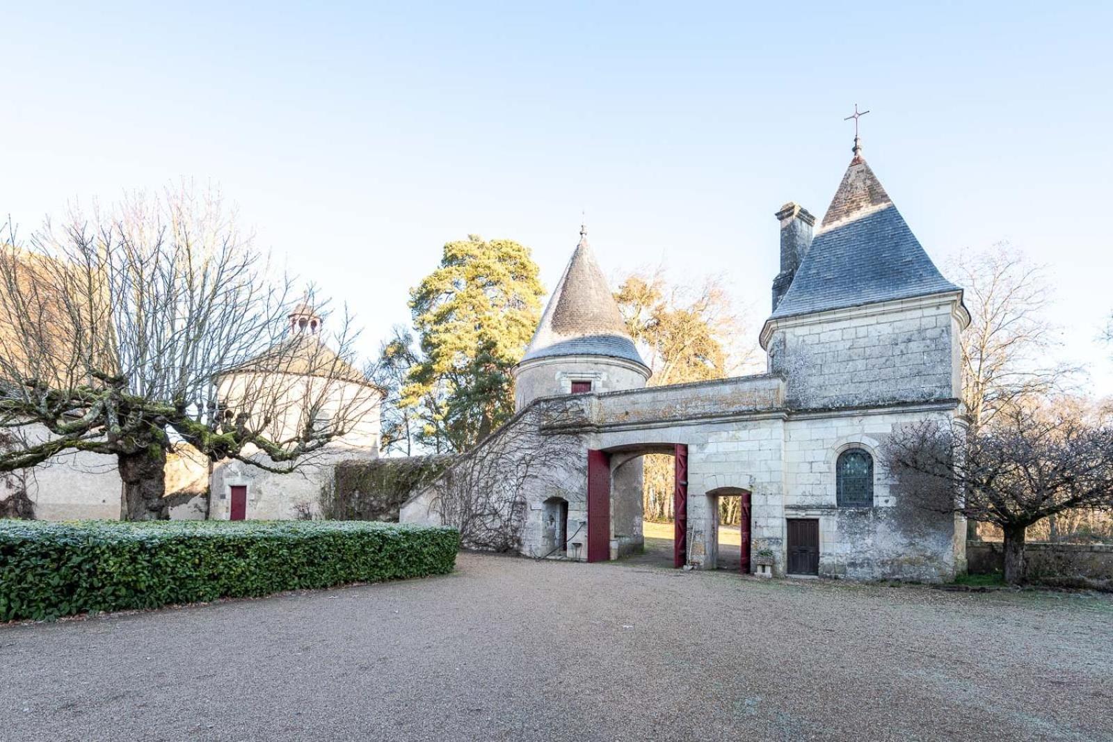 16Th Century Hunting Lodge - Chateau De Nitray アテ・シュル・シェール エクステリア 写真